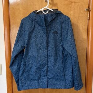 The North Face Women's Blue Floral Ski Jacket